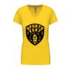Ladies' short-sleeved V-neck T-shirt Thumbnail