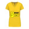 Ladies' short-sleeved V-neck T-shirt Thumbnail