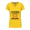 Ladies' short-sleeved V-neck T-shirt Thumbnail
