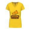 Ladies' short-sleeved V-neck T-shirt Thumbnail