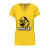 Ladies' short-sleeved V-neck T-shirt Thumbnail