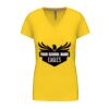 Ladies' short-sleeved V-neck T-shirt Thumbnail
