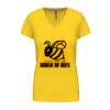 Ladies' short-sleeved V-neck T-shirt Thumbnail