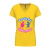 Ladies' short-sleeved V-neck T-shirt Thumbnail