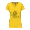 Ladies' short-sleeved V-neck T-shirt Thumbnail