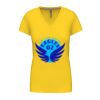 Ladies' short-sleeved V-neck T-shirt Thumbnail
