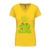 Ladies' short-sleeved V-neck T-shirt Thumbnail