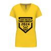 Ladies' short-sleeved V-neck T-shirt Thumbnail