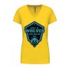 Ladies' short-sleeved V-neck T-shirt Thumbnail