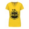 Ladies' short-sleeved V-neck T-shirt Thumbnail
