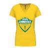 Ladies' short-sleeved V-neck T-shirt Thumbnail