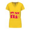 Ladies' short-sleeved V-neck T-shirt Thumbnail