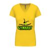 Ladies' short-sleeved V-neck T-shirt Thumbnail