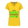 Ladies' short-sleeved V-neck T-shirt Thumbnail