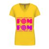 Ladies' short-sleeved V-neck T-shirt Thumbnail