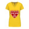 Ladies' short-sleeved V-neck T-shirt Thumbnail