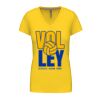 Ladies' short-sleeved V-neck T-shirt Thumbnail