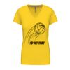 Ladies' short-sleeved V-neck T-shirt Thumbnail