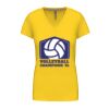 Ladies' short-sleeved V-neck T-shirt Thumbnail