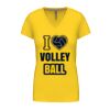 Ladies' short-sleeved V-neck T-shirt Thumbnail