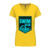 Ladies' short-sleeved V-neck T-shirt Thumbnail