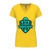 Ladies' short-sleeved V-neck T-shirt Thumbnail