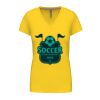 Ladies' short-sleeved V-neck T-shirt Thumbnail