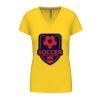 Ladies' short-sleeved V-neck T-shirt Thumbnail