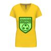 Ladies' short-sleeved V-neck T-shirt Thumbnail