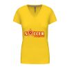 Ladies' short-sleeved V-neck T-shirt Thumbnail