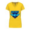 Ladies' short-sleeved V-neck T-shirt Thumbnail
