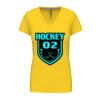 Ladies' short-sleeved V-neck T-shirt Thumbnail
