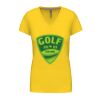 Ladies' short-sleeved V-neck T-shirt Thumbnail