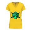 Ladies' short-sleeved V-neck T-shirt Thumbnail