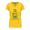 Ladies' short-sleeved V-neck T-shirt Thumbnail