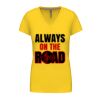 Ladies' short-sleeved V-neck T-shirt Thumbnail