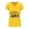 Ladies' short-sleeved V-neck T-shirt Thumbnail