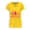 Ladies' short-sleeved V-neck T-shirt Thumbnail