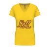 Ladies' short-sleeved V-neck T-shirt Thumbnail