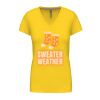 Ladies' short-sleeved V-neck T-shirt Thumbnail