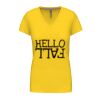 Ladies' short-sleeved V-neck T-shirt Thumbnail