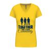 Ladies' short-sleeved V-neck T-shirt Thumbnail