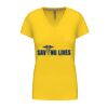 Ladies' short-sleeved V-neck T-shirt Thumbnail