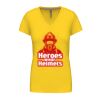 Ladies' short-sleeved V-neck T-shirt Thumbnail
