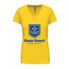 Ladies' short-sleeved V-neck T-shirt Thumbnail