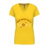 Ladies' short-sleeved V-neck T-shirt Thumbnail