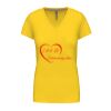 Ladies' short-sleeved V-neck T-shirt Thumbnail