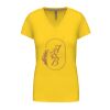 Ladies' short-sleeved V-neck T-shirt Thumbnail