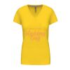 Ladies' short-sleeved V-neck T-shirt Thumbnail