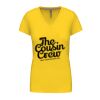 Ladies' short-sleeved V-neck T-shirt Thumbnail
